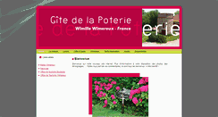 Desktop Screenshot of gite-poterie.com